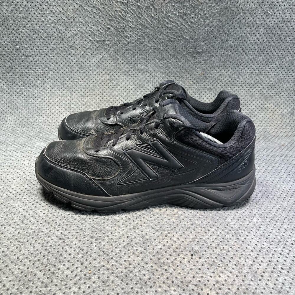 New Balance 840 Black Leather Shoes Size 13 Men’s
